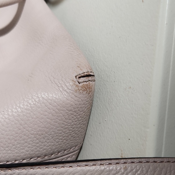 Kate Spade Blush Lavender Leather Triple Compartment 2 Way Shoulder bag - Picture 9 of 17